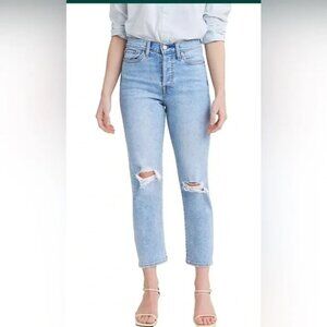 Levi’s Women’s Wedgie Straight Jeans, Bridge of Bellflower, Size 29